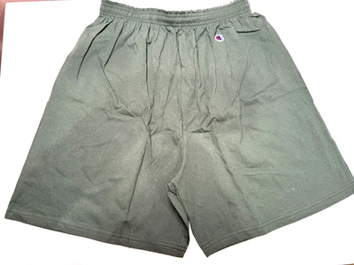 Pantalones cortos Champion 100 % algodón verde oscuro Foto 1 de 4