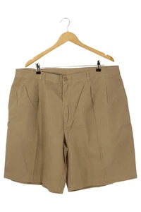 AUTHENTIC Shorts Uomo Marrone Cotone Casual (IT 56, EU 52) - Foto 1 di 2