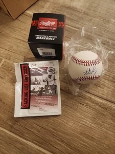 Anthony Rizzo New York Yankees Cubs baseball ufficiale firmato Major League ~ JSA - Foto 1 di 6