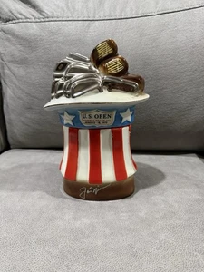 JACK NICKLAUS Signed 1972 US OPEN Pebble Beach Decanter JSA COA LOA PGA GOAT - Picture 1 of 10