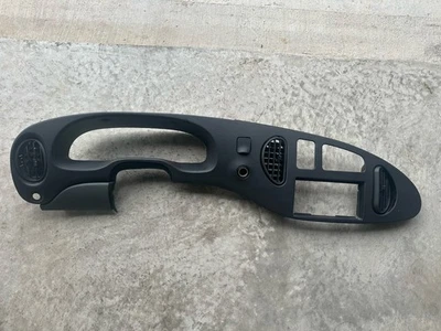 ⭐️99-08 Ford Van E250 E350 Econoline Instrumento Tablero Bisel Ventilaciones Negro Foto 1 de 4