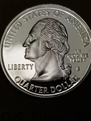 2000 Maryland  Statehood Quarter Set 4 Coins With Both Proofs 90% Silver & Clad. - Image 1 of 4