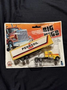 Vintage Pennzoil Die Cast 1981 Big Rig Trailer New In Box From Intex Recreation - Picture 1 of 3