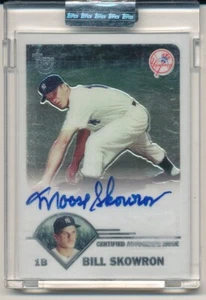 2003 Topps Chrome Bill Skowron Uncirculated Auto - Picture 1 of 1