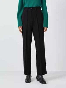 John Lewis Trousers Pants Navy Blue Ponte Stretch Tailored UK 12 - BNWT £49 - Picture 1 of 15