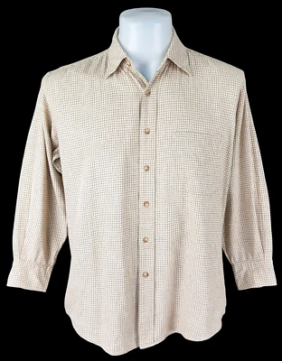 AUSTIN REED LONDON Mens Beige L/S EVENING DRESS SHIRT - 16.5" - L - 48" - £95 - Image 1 of 4