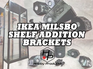 Ikea MILSBO Shelf Addition Brackets | Made in Canada | Hobbyproducts - Picture 1 of 12