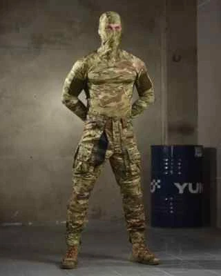Tactical suit with balaclava multicam summer military uniform Multicam Ubacs💙💛 - Image 1 of 4