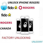 UNLOCK Canada Rogers & Fido iPhone All Models Premium