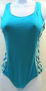 Traje de baño Catalina de una pieza para mujer talla M (8-10) verde azulado - Imagen 1 de 10