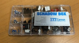 ITT CANNON 602738 SCHADOW BOX SWITCHES - Picture 1 of 2