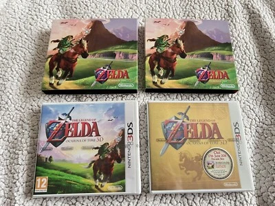 The Legend of Zelda Ocarina of Time 3D Nintendo 3DS game first print + Preorder - Image 1 of 4