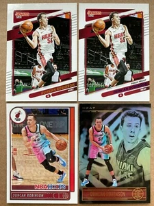 DUNCAN ROBINSON Lot of 4 /199 2021-22 Donruss Purple Press Proof Hoops Illusions - Bild 1 von 2