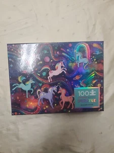 Crocodile CREEK UNICORN GALAXY  100 PIECE PUZZLE Complete - Picture 1 of 5