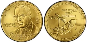 2017-W $5 Gold Boys Town Commemorative MS70 PCGS Mint State 70 First Strike - Picture 1 of 3