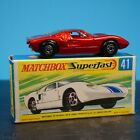 MATCHBOX Superfast 41 Ford GT Light Yellow Base - VGC Vintage Matchbox