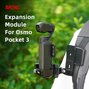 Expansion Module Bike Mount Adapter Backpack Clip Part für DJI Osmo Pocket 3