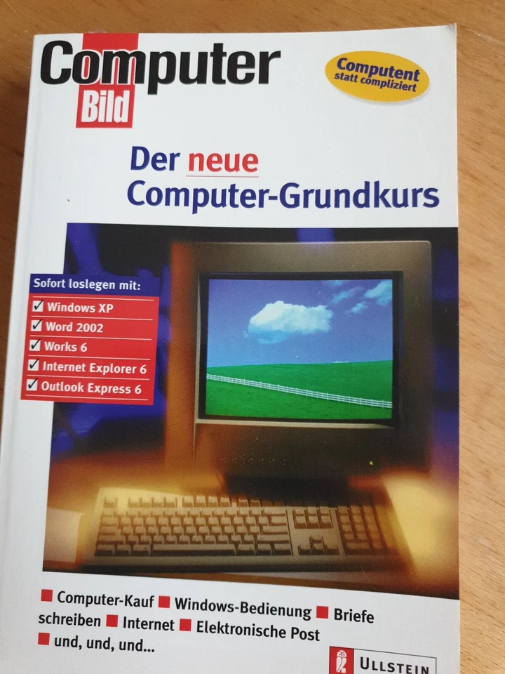Der neue Computer-Grundkurs, Computer Bild, Ullstein,  TB - Bild 1 von 4
