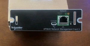 SCHNEIDER AP9640 NETWORK MANAGEMENT CARD 3 - Afbeelding 1 van 2