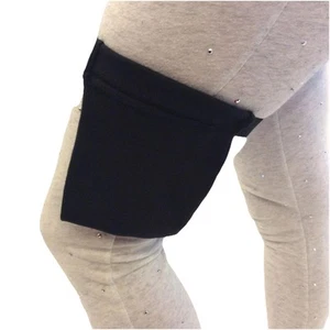 Cinturón de liga soporte de frasco de whisky con bolsillo secreto vestido negro soltera psy - Imagen 1 de 3