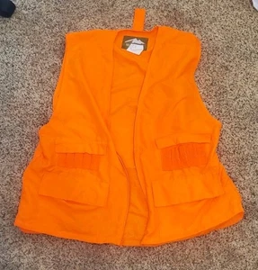 Men's Northwest Territory Hunting Vest Blaze Orange Large - Picture 1 of 3