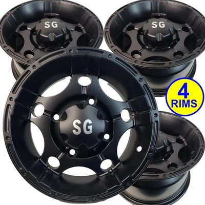 ATV RIM WHEEL some Kawasaki Mule 1000 / 2000 / 3000 / 4000 series 12x7 4/137 136 - Image 1 of 4