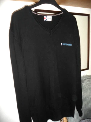 Lambretta Jumper V Neck  100% Cotton black Men’s Size M - Image 1 of 3