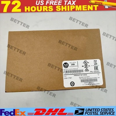 Módulo de control 25B-CTM1 PowerFlex 525 nuevo AB caja sellada original de fábrica 25BCTM1 Foto 1 de 4