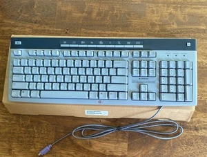 HP Hewlett Packard Model 5183 Keyboard Grey SUPER CLICKY PS2 connection - Picture 1 of 9