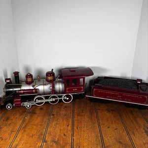 Locomotora de vapor Bachmann escala G Atchison Topeka Santa Fe #49 con licitación - Imagen 1 de 23