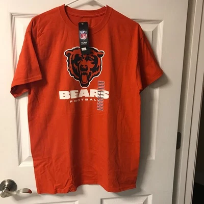 NFL CHICAGO BEARS - CAMISA MAJESTUOSA NARANJA HOMBRE - NUEVA CON ETIQUETAS MEDIANA NFL Foto 1 de 4