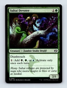 Sultai Devotee 160 Tarkir: Dragonstorm 160 NM/LP - Picture 1 of 2
