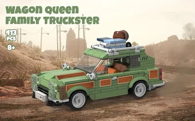 Wagon Queen Family Truckster Building Block Set, 413 Pcs, 8+ - Image 1 of 4