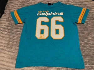 Dolphins NFL T-shirt Est 66 Large 20” Pit To Pit - Picture 1 of 4