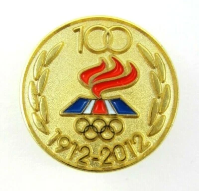 Iceland NOC 100th anniversary Olympic Committee Pin Badge Rare - Image 1 of 4
