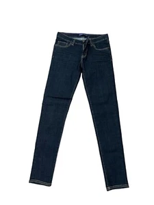Levis Girls Size 14 Regular Blue Denim Leggings Stretch Pant - Picture 1 of 6