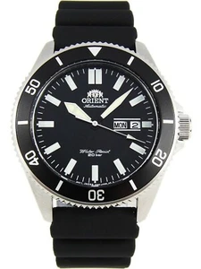 ORIENT RA-AA0010B19A, deporte para hombre, movimiento mecánico, silicona, corona de tornillo, 200 m WR - Imagen 1 de 2