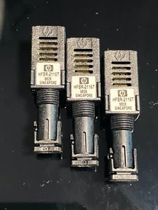 3 Stück Posten HFBR-2116T HP LWL Sender mit ST Stecker NEU - Bild 1 von 8