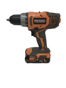 RIDGID R860052 18V LI-ION 1/2 INCH CORDLESS COMPACT DRIVER DRILL W/O (EPJ019456) - Picture 1 of 4