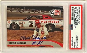 1992 Pro Set NASCAR Racing David Pearson Signed Auto Card #L21 PSA DNA - Picture 1 of 1