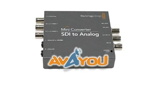BMD Blackmagic Design Mini Converter SDI to Analog with Embedded Audio *No PS - Picture 1 of 5