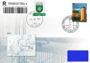 Latvia 2019 (04) Lighthouses of Latvia - Slitere (addressed FDC) - Picture 1 of 2