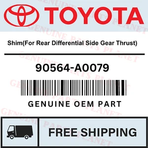 OEM TOYOTA TUNDRA 07-22 Shim(For RR Differential Side Gear Thrust) - 90564-A0079 - Picture 1 of 1