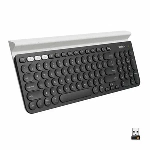 Logitech K780 Multi-Device Wireless Wide Compatibility Keyboard 920-008025 - Picture 1 of 8
