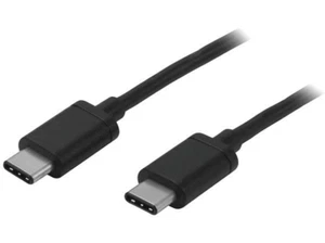 StarTech. USB2CC3M Cable 1m USB-C a USB-C USB Tipo C USBC USB 2.0 - Imagen 1 de 4