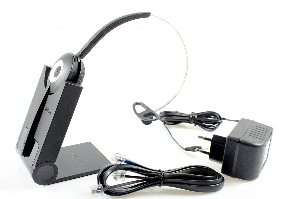 JABRA PRO 920 DECT Headset mit DHSG Kabel für z.B. Auerswald, Unify, Agfeo - Bild 1 von 1