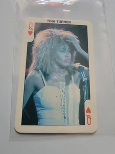 TINA TURNER (Q of Hearts) 1986 Dandy Rock n Bubble Odd - Picture 1 of 1