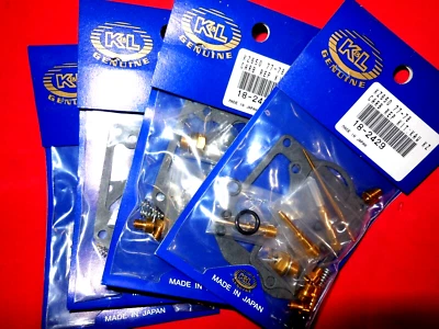 4x Carb carburetor kits 77-78 KZ650 KZ650C CUSTOM KZ650D SR KZ650B kit 18-2429 - Image 1 of 2