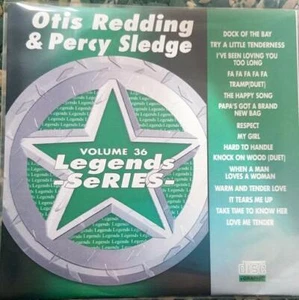 LEGENDS KARAOKE CDG OTIS REDDING & PERCY SLEDGE R&B SOUL #36 16 SONGS CD+G - Imagen 1 de 2