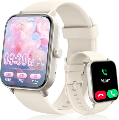 KALINCO Kids Smart Watch for Boys Girls Teens, IP68 Waterproof Swimming Smartwat - Image 1 of 4